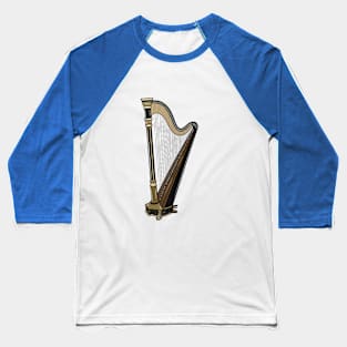 Harp cartoon illustration Baseball T-Shirt